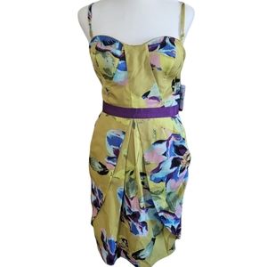 Vince Camuto | Women's Floral  Optional Strapless Summer Dress | Size 8